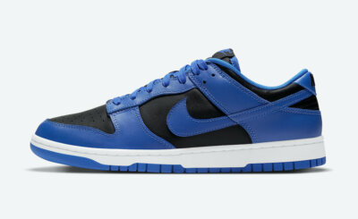 dunk low black hyper cobalt white